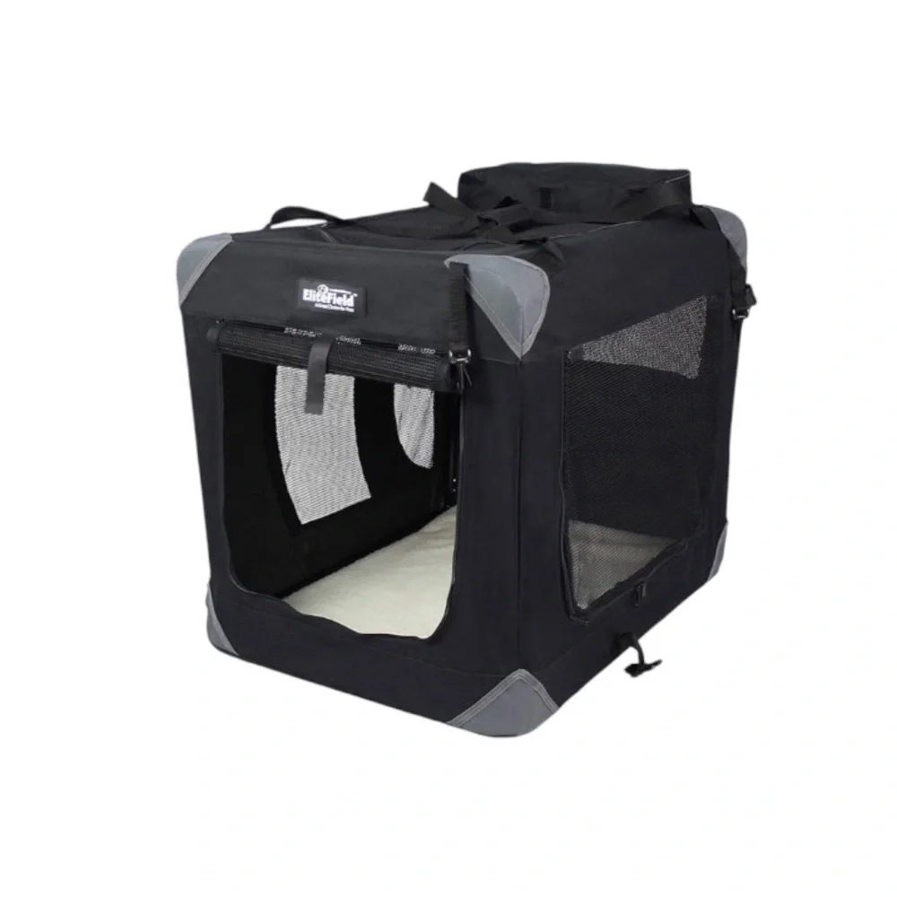 EliteField 3-door Folding Soft Dog Crate